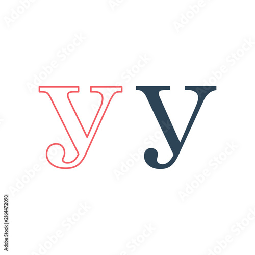 Cyrillic Alphabet icons set, Russian Letter design vector illustration.