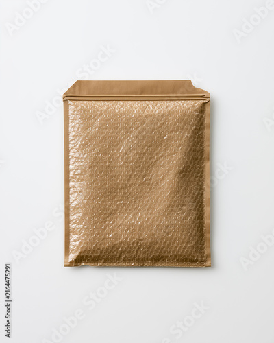 Kraft bubble mailer envelope