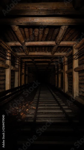 Underground Mine Tunnel