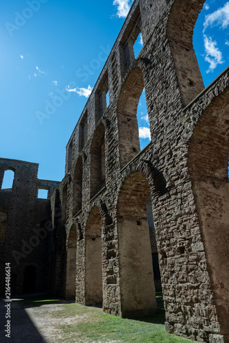 Borgholm castle on the island of Oland in Sweden