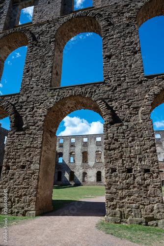 Borgholm castle on the island of Oland in Sweden