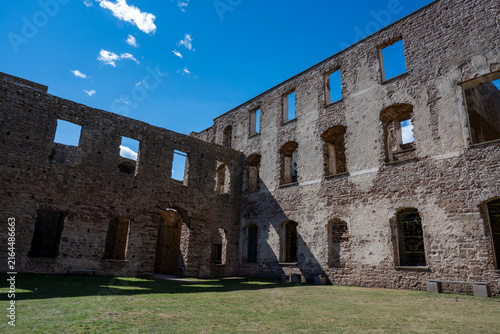 Borgholm castle on the island of Oland in Sweden