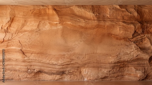 Ultra realistic sandstone surface with warm earthy tones, natural sandy grains and layered sedimentary texture, ideal for architecture, interior, wellness, product backgrounds, organic design and bran