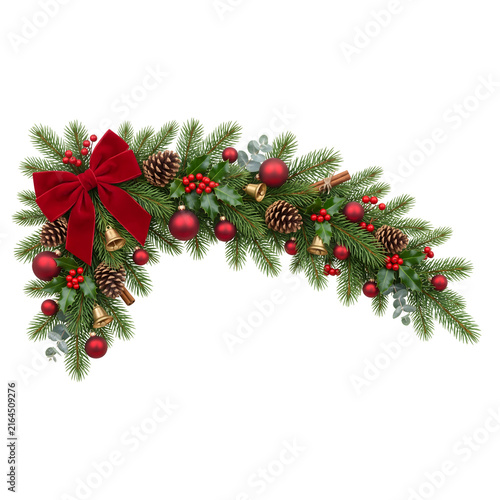 Christmas Pine Swag