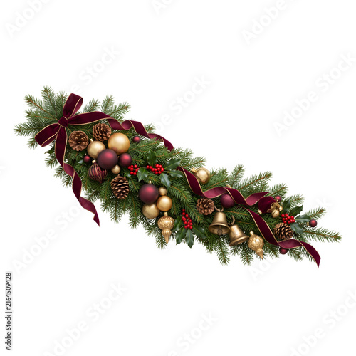 Holiday Pine Swag