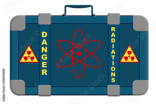Obraz na płótnie valise materiel radioactif, PNG fond transparent