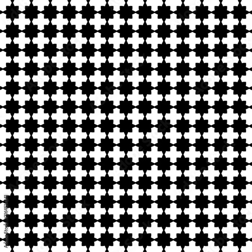 Seamless Abstract Geometric Pattern Background for Fabric, Textile, Wallpaper and Paper
