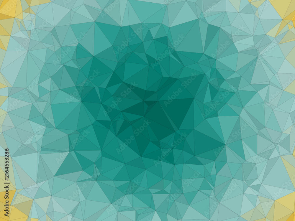 Obraz premium Modern Polygon Mesh Abstract Vector Art Background