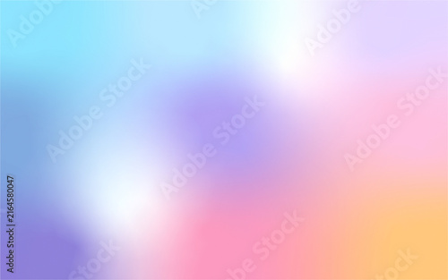 Soft Pastel Abstract Gradient Background with Blue, Purple, Pink, and Orange Colors