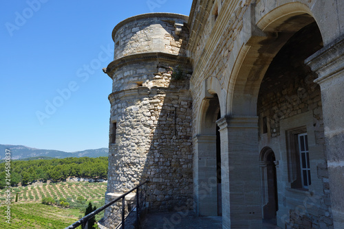 Le Barroux castle, France
