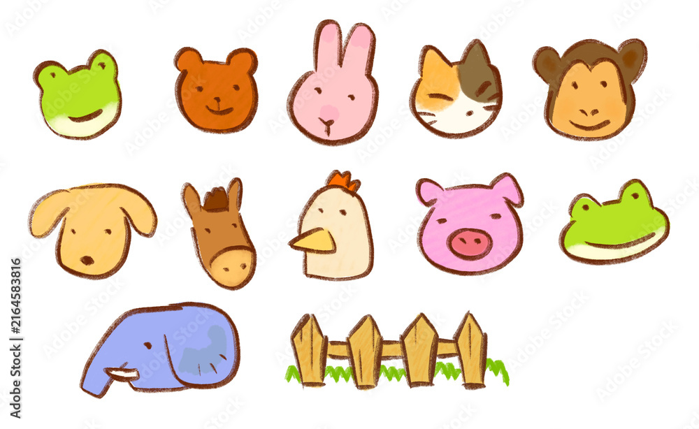 Obraz premium Animal farm