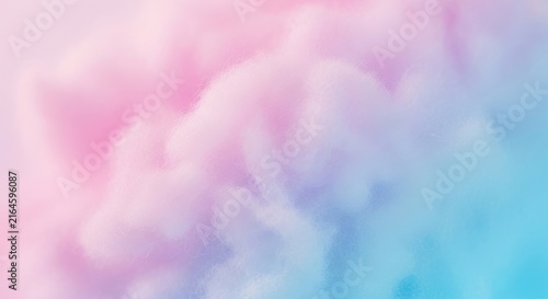Abstract soft fluffy cotton candy texture background