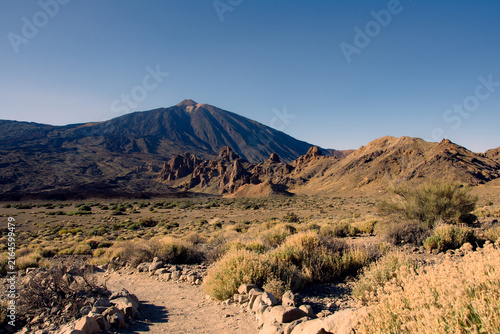 Vue sur le volcan Le Teide à Ténérife