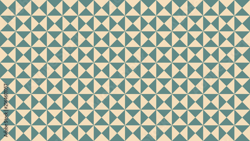 Retro Diamond Triangle Seamless Pattern Vector Background