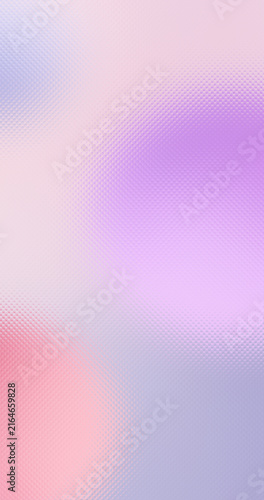 Abstract pastel blue purple pink blurred aura background with premium tiny lens frosted glass texture vertical composition perfect for mobile device wallpapers.