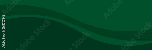 Dark green abstract background with gold lines and shadow. Geometric shape overlap layers. Transparent squares. Modern luxury,
