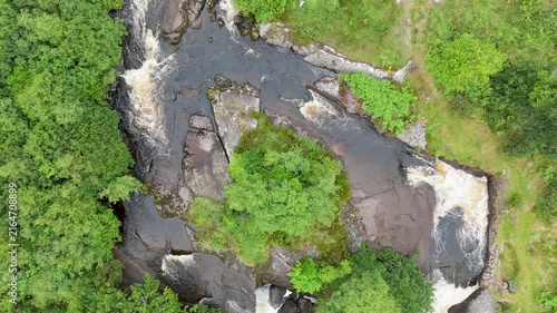 This waterfall is close to the distillery - Crolly, County Donegal, Ireland