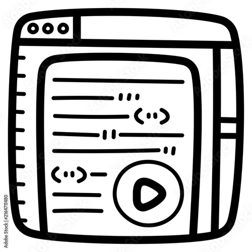 script illustration