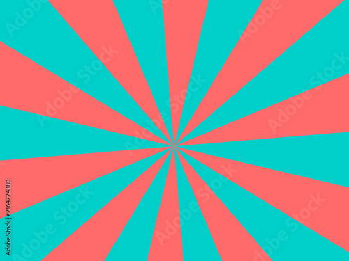 Retro Sunburst Rays Abstract Colorful Background Vector