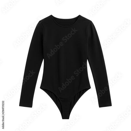 Black bodysuit graphic