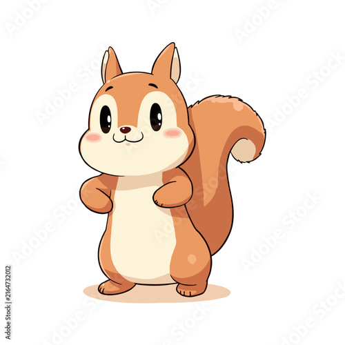 Cute Squirrel Clipart 09