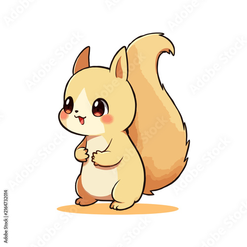 Cute Squirrel Clipart 07