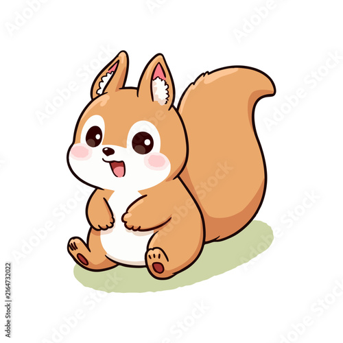 Cute Squirrel Clipart 08