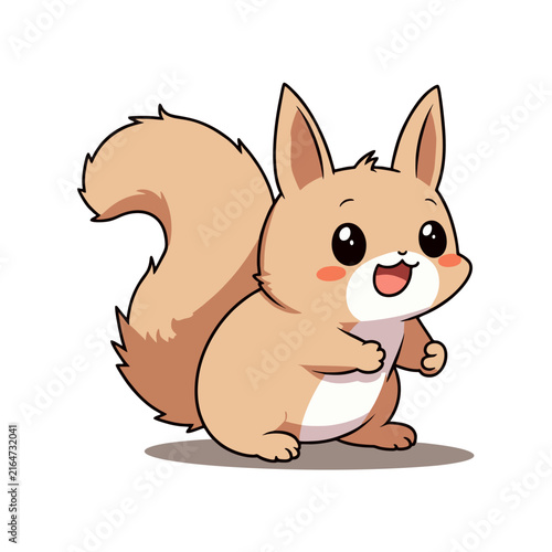 Cute Squirrel Clipart 04
