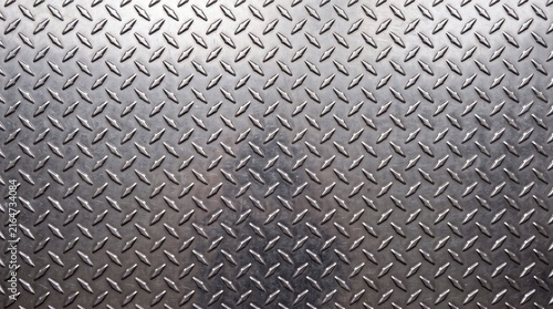 Industrial Diamond Plate Metal Texture Background