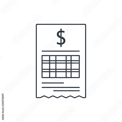 Simple dollar sign icon with grid and wavy bottom border