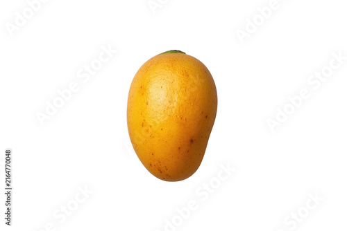 Whole golden mango fruit