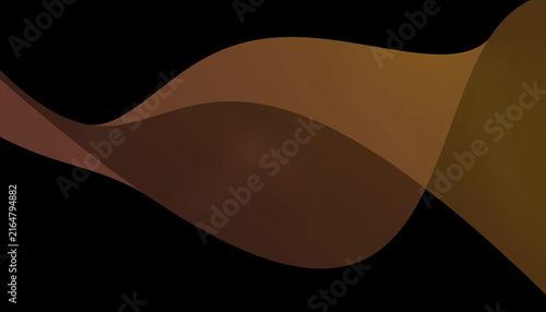 A colorful sound wave, abstraction on a black background