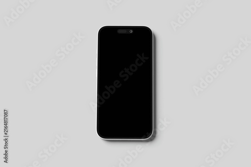 Blank Smartphone White