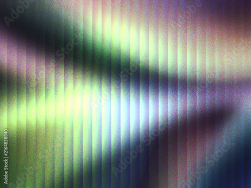 Abstract digital noise background with vertical glitch lines and colorful grain texture.
