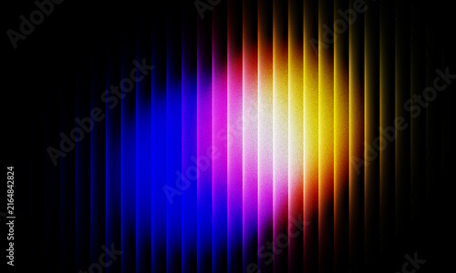 Abstract Vibrant Multicolor Background With Vertical Stripes And Heavy Stipple Grain Spotlight Pattern For Contemporary Digital Design And Creative Graphic Layouts