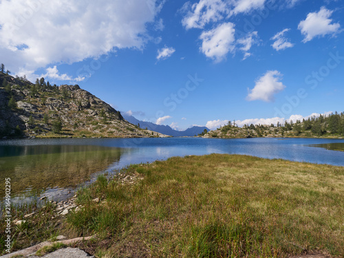 lake at Champorcher Valley - Aosta - Italian Alps