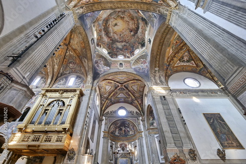 Foto The Parma cathedral Interiors, architecture and artworks details