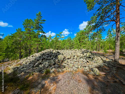 Bronze Age Burial Site of Sammallahdenmäki, a world heritage site in Finland