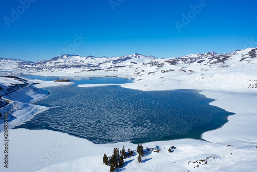 foto Laguna del Maule congelada - Chile y Argentina 12