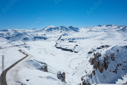 foto Montañas nevadas Cordillera de Los Andes Chile-Argentina 10
