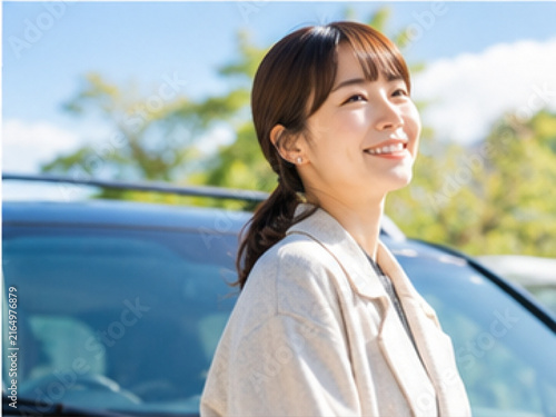 Plakat 車査定,自動車査定,中古車査定,車買取,自動車買取,中古車買取,車売却,自動車売却,査定,買取,売却,査定額,買取価格,下取り,下取り査定,一括査定,オンライン査定,出張査定,無料査定,査定士,中古車,自動車,車,中古車販売店,自動車販売店,ディーラー,営業担当,商談,見積もり,契約,契約書,車検証,走行距離,年式,車両状態,傷,へこみ,事故車,修復歴,点検,ボンネット,エンジン,タイヤ,車内,日