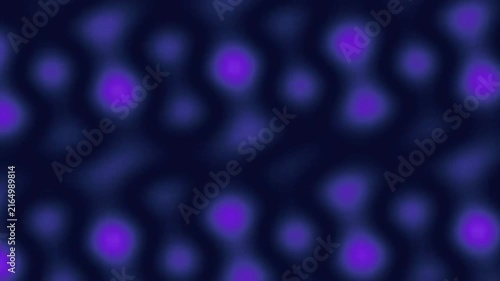 Abstract purple fluid morphing organic shapes background