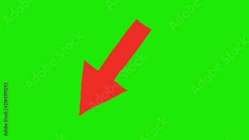 Click Direction Arrow Pointer Animation