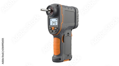 Heat Detector Product Visualization for Fire Safety and Temperature Monitoring