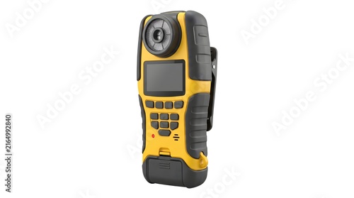 Handheld electronic chlorine gas detector, professional safety device with integrated sensor