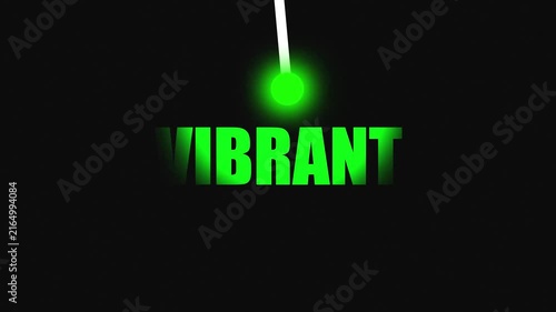 Digital welcome visual with gradient 