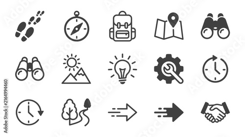 Flat P1 (33) Vector Illustration