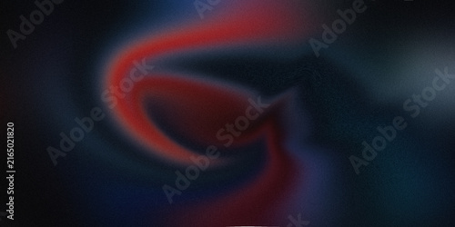 Vibrant red and blue gradient background with smooth grain texture flow.
