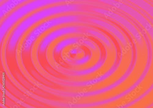 Abstract background featuring vibrant concentric circles in shades of bright pink and orange creating a dynamic ripple effect pattern