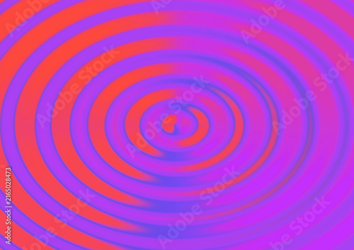 Abstract background featuring vibrant concentric circles in bright orange and purple colors creating a dynamic and hypnotic visual effect